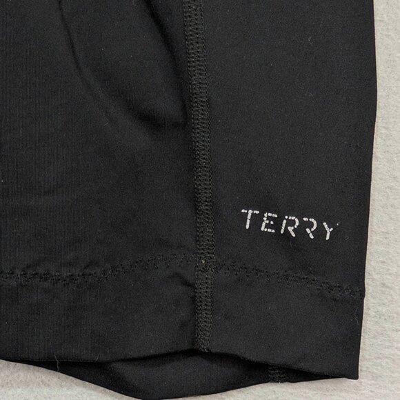 Terry Precision Cycling Shorts Womens L Black Performance Wear Padded Utility - Picture 3 of 15